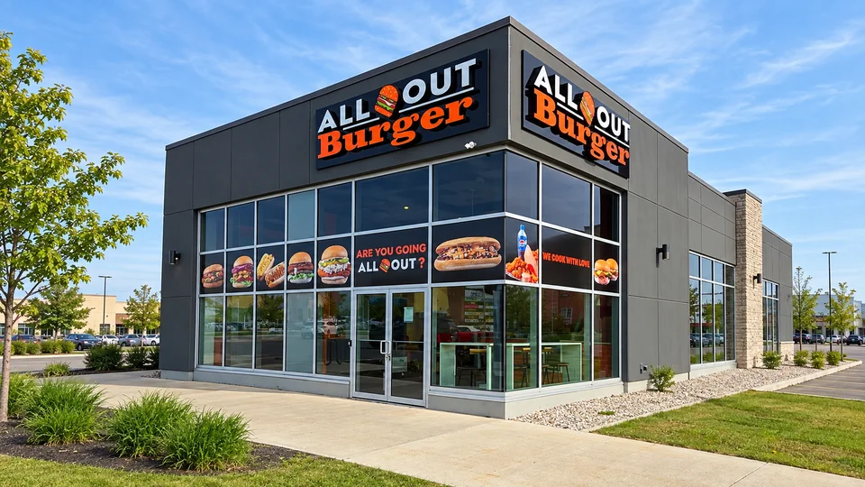 All-Out Burger Kanata storefront